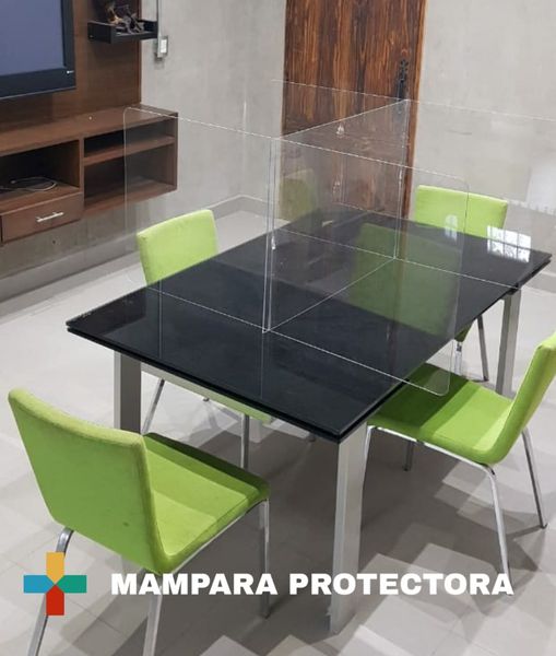 MAMPARA PARA COMEDOR