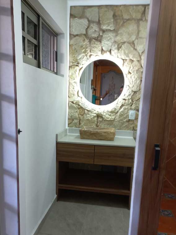 Mueble de baño con cubierta de cuarzo México