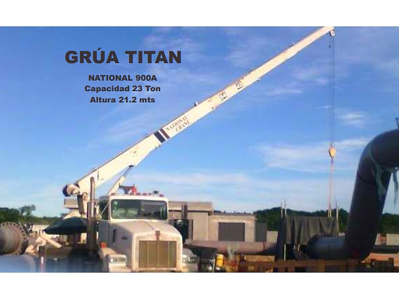 Grúa Titan Mexico