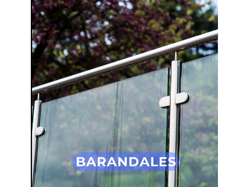 Barandales Cristal Templado México