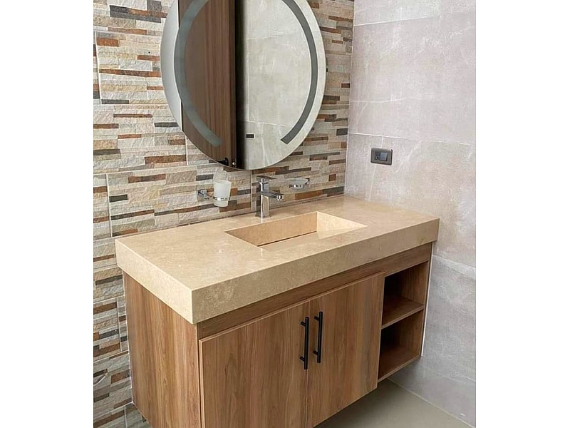 mueble de baño en cuarzo México Pisos, Baños Y Cocinas