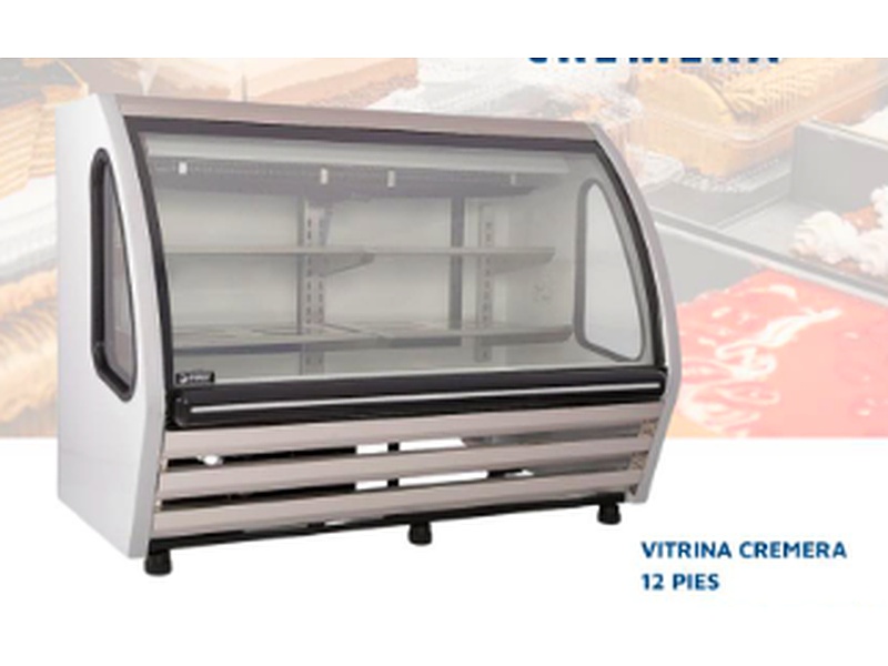 Vitrina Cremera Acero Inoxidable México