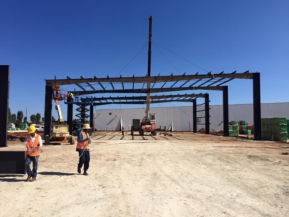 Montaje de Estructura Metálica México