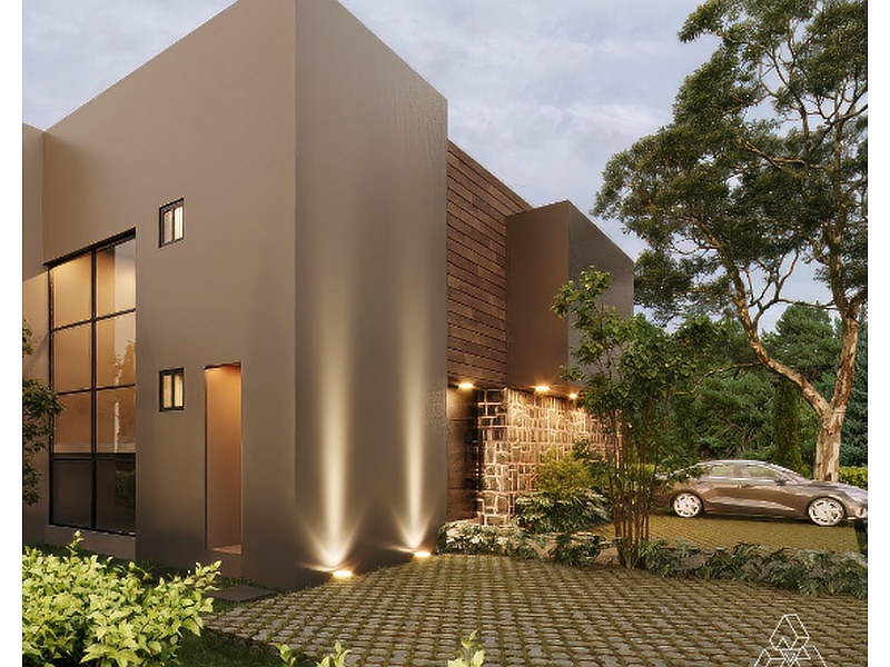 Pintado de exteriores de casas México Antares Diseño y Construccion
