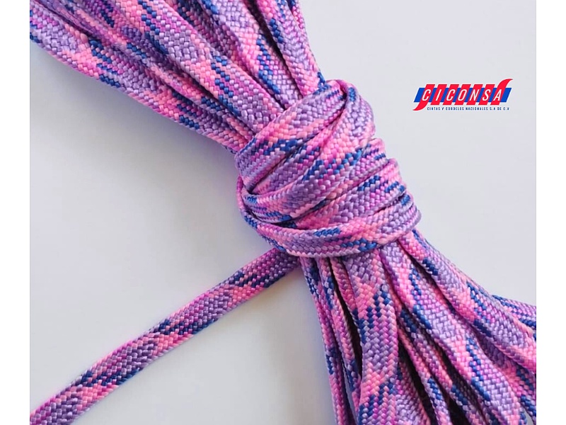 Soga para construcción estilo cordón color morado México