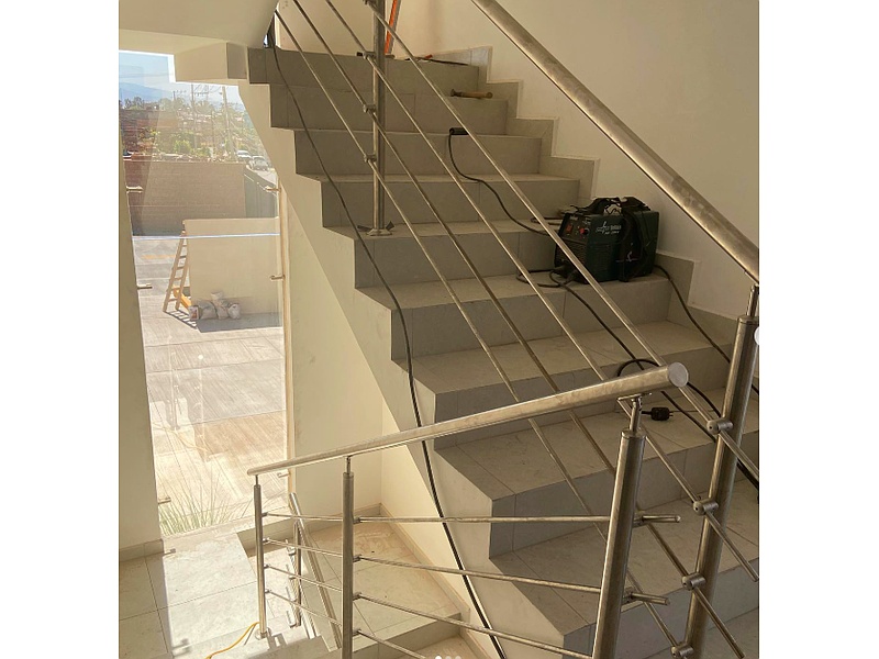 Pasamanos de aluminio México