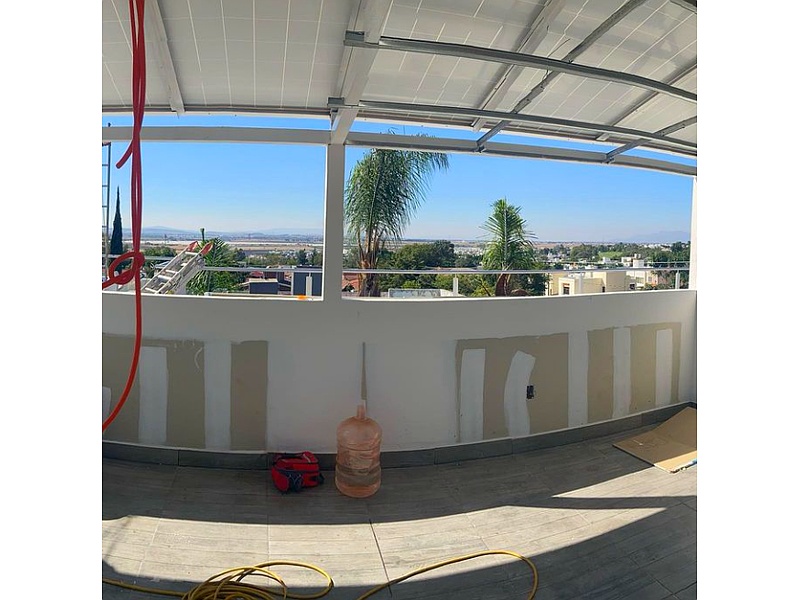 Pérgola de metal México