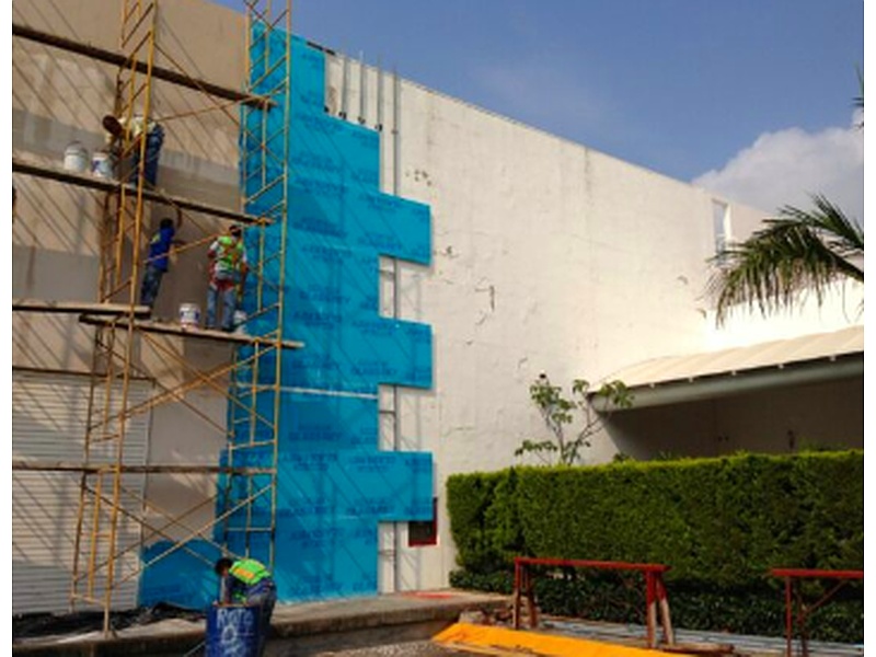 Pintura para exteriores de Hoteles y locales México Constructora Framo de México