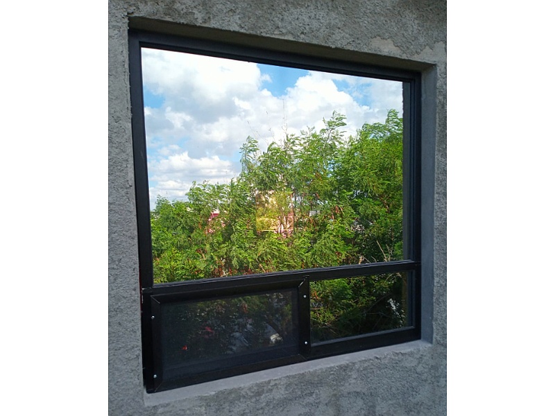 Ventana Aluminio Negra México
