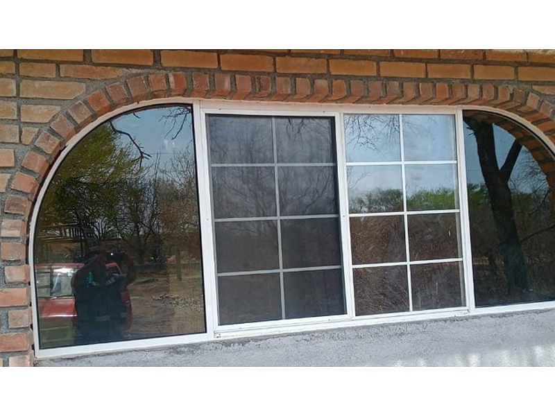 Ventana Aluminio Blanca Grande México