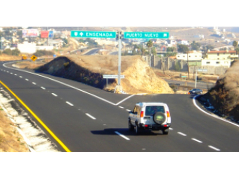 Infraestructura de carretera de obras públicas México BLOQUERA GUSA SAN JOSE