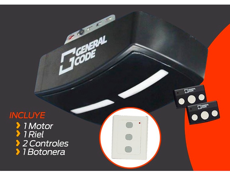 Motor Riel C para portón automatico Mexico