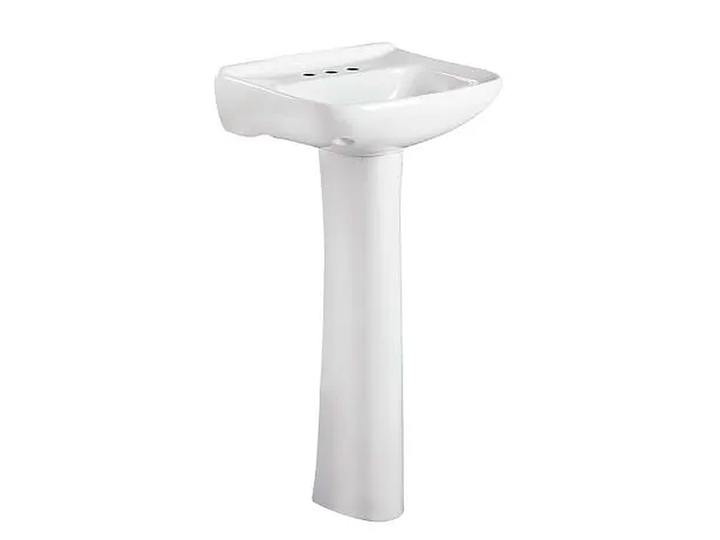 Lavabo Cosmos de Pedestal Blanco México