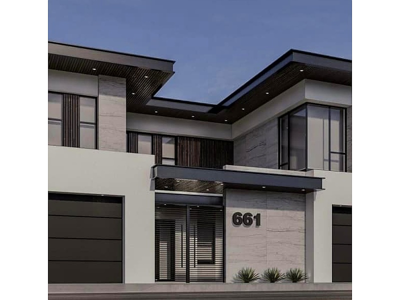 diseño de casa moderna Mexicali Construcciones de Mexicali