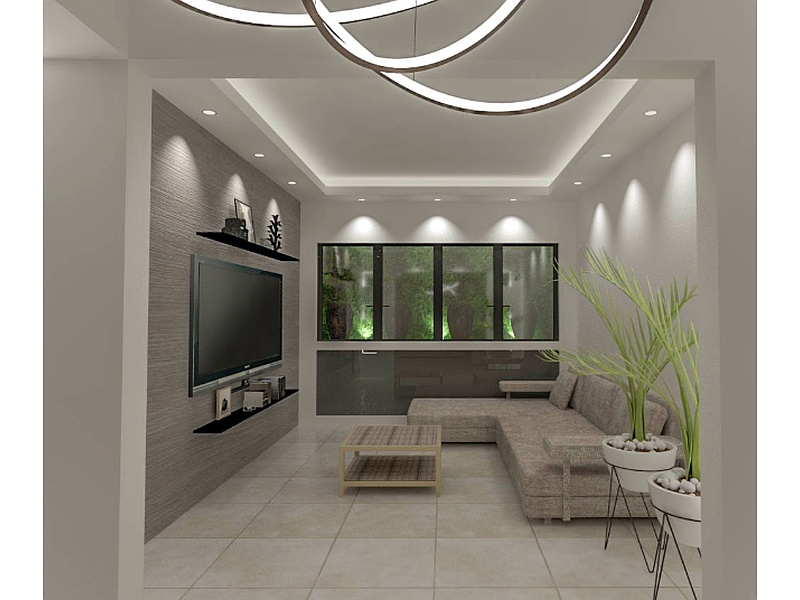 diseño de sala Mexicali Construcciones de Mexicali