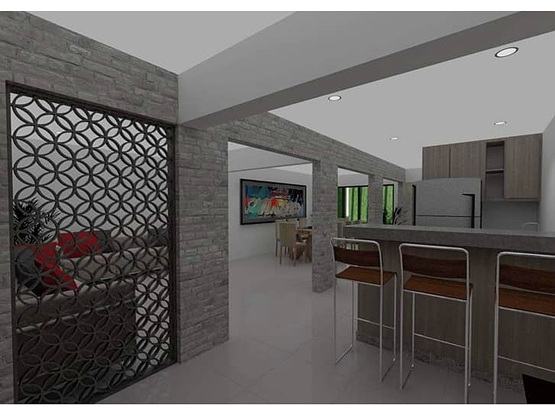 diseño de comedor moderno Mexicali Construcciones de Mexicali