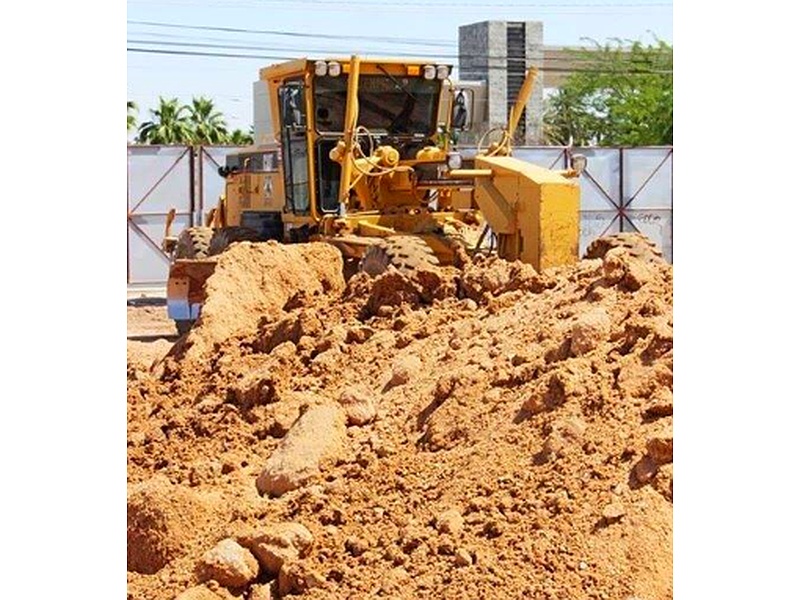 Excavaciones de arena para construcción México