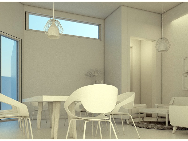 diseño de comedor pequeño Monclova Obras Civiles Géminis