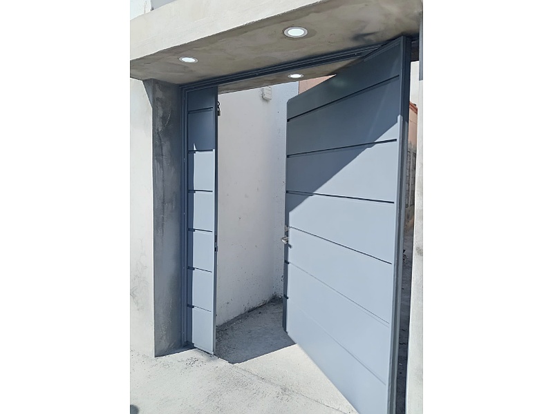 puerta de metal Nuevo Laredo Proyectos Y Construcciones Laredo