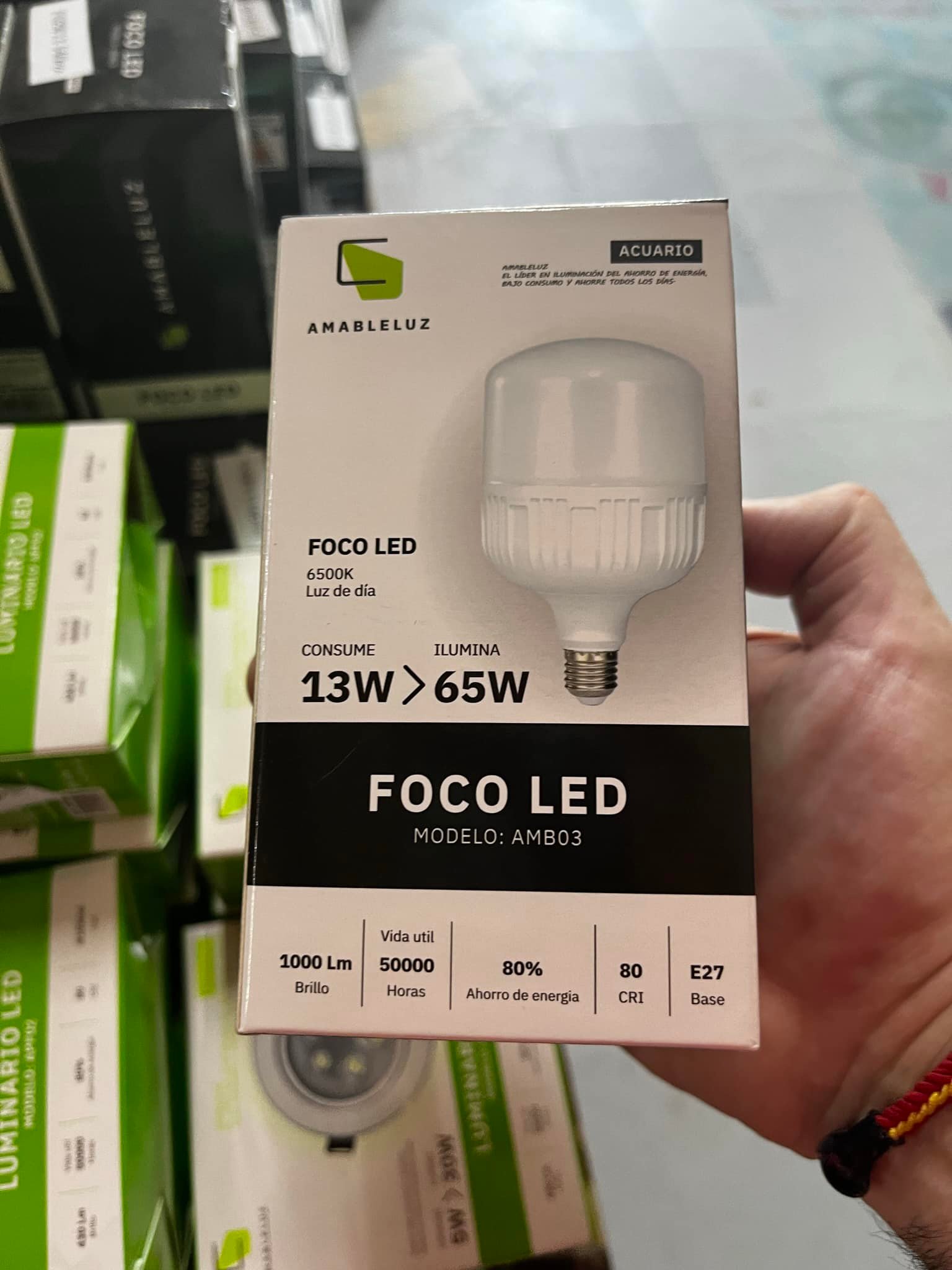 Foco 13W México MADERERIA Y FERRETERÍA MEXICO