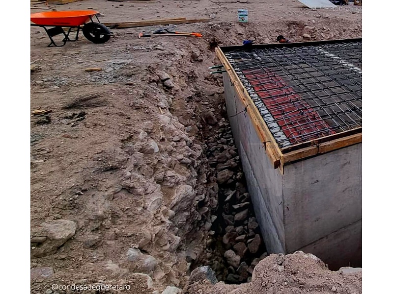 Construcción de Cisternas, Querétaro