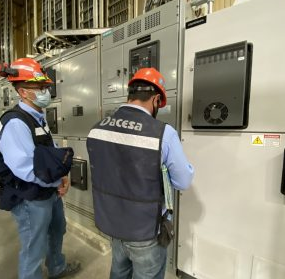 Instalación de cable de energía Mexico