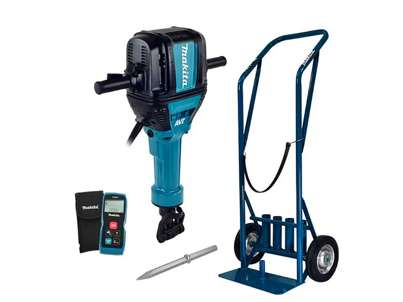 Martillo Demoledor Makita AVT HM1812 72.8J + MEDIDOR LÁSER MEXICO