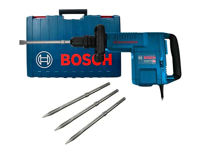 Martillo de Percusion SDS Max Bosch GSH 11 E + CINCELES MEXICO