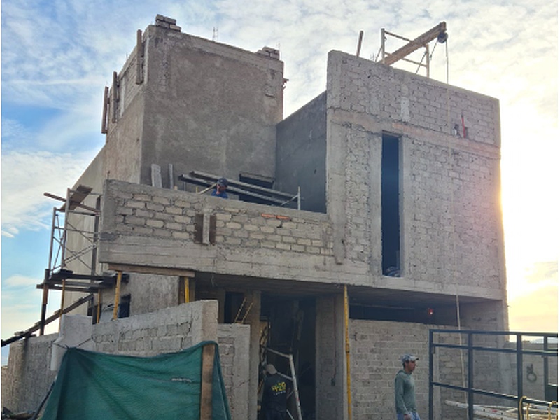 Construcción Casa Santa Anna México