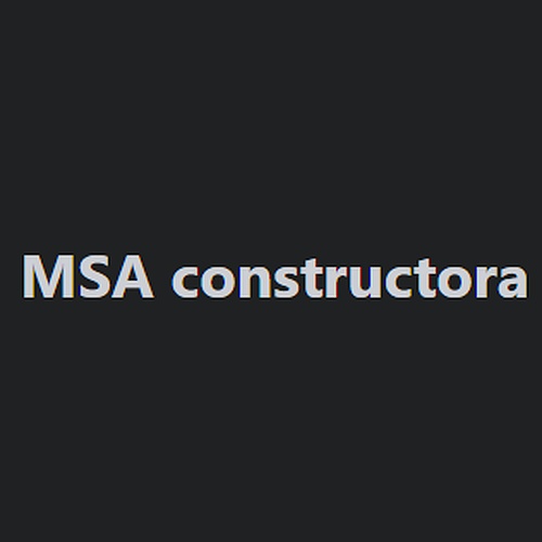 Msa edificación y construcción