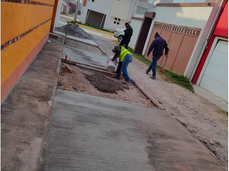 Pavimentación de vías México