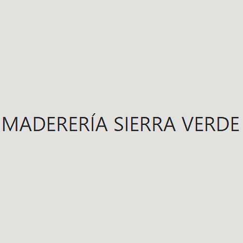 Maderas Sierra Verde