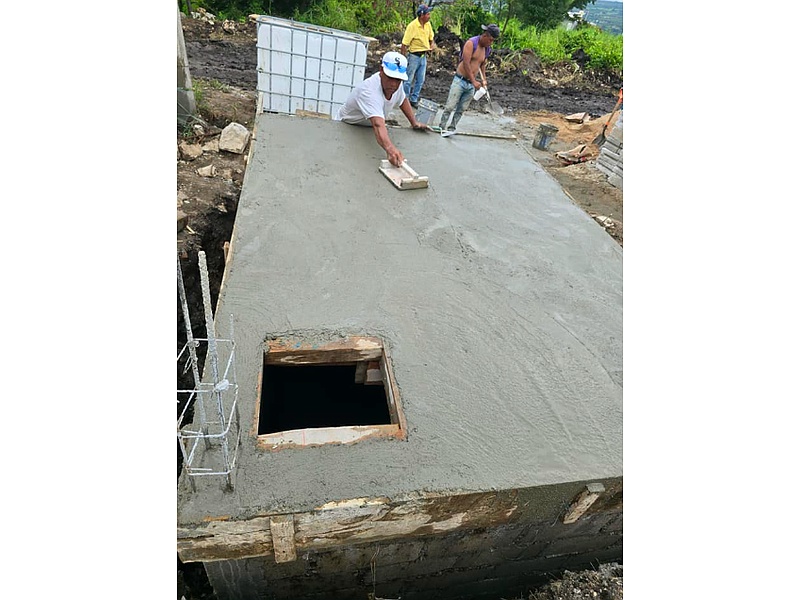 Construcción de cisternas México