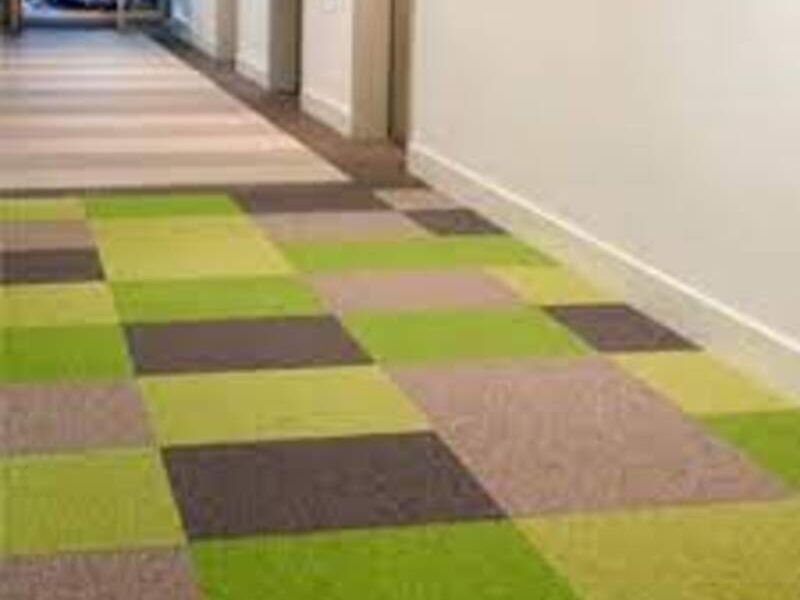 alfombra modular verde méxico