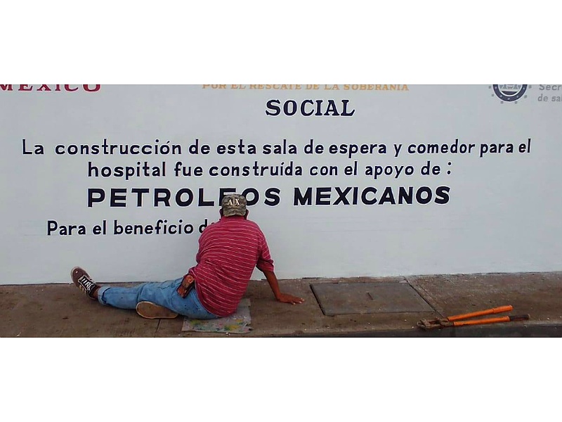 SERVICIO DE ESCRITURA CON PINTURA PARA PAREDES MEXICO