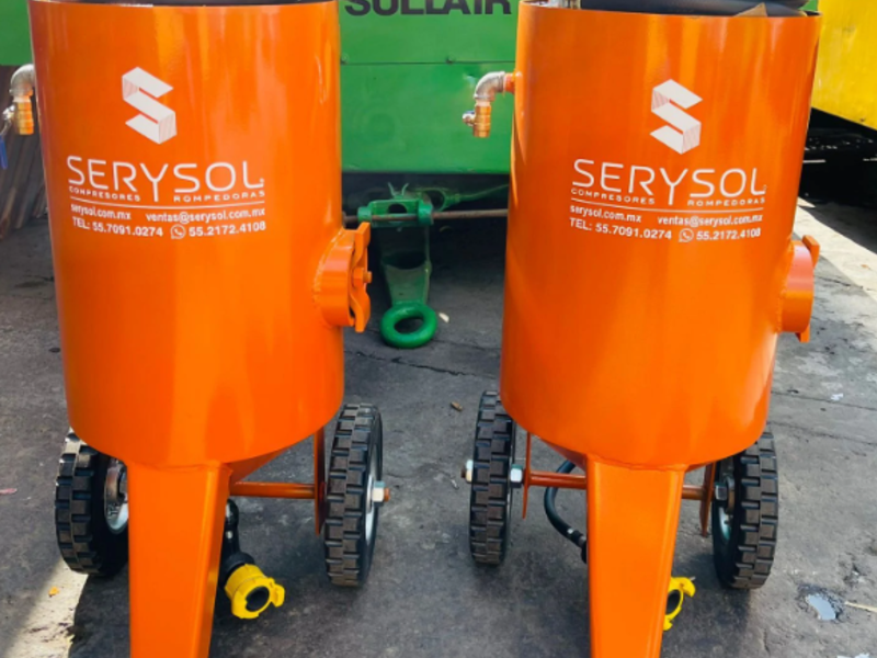 OLLA DE SAND BLAST 80lts Mèxico