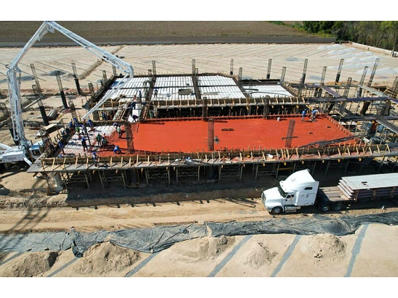 Construcción de losas para edificios México Anteus Constructora, S.A de C.V.