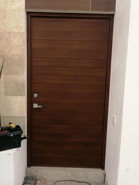Puerta Tono Madera Nogal Mexico