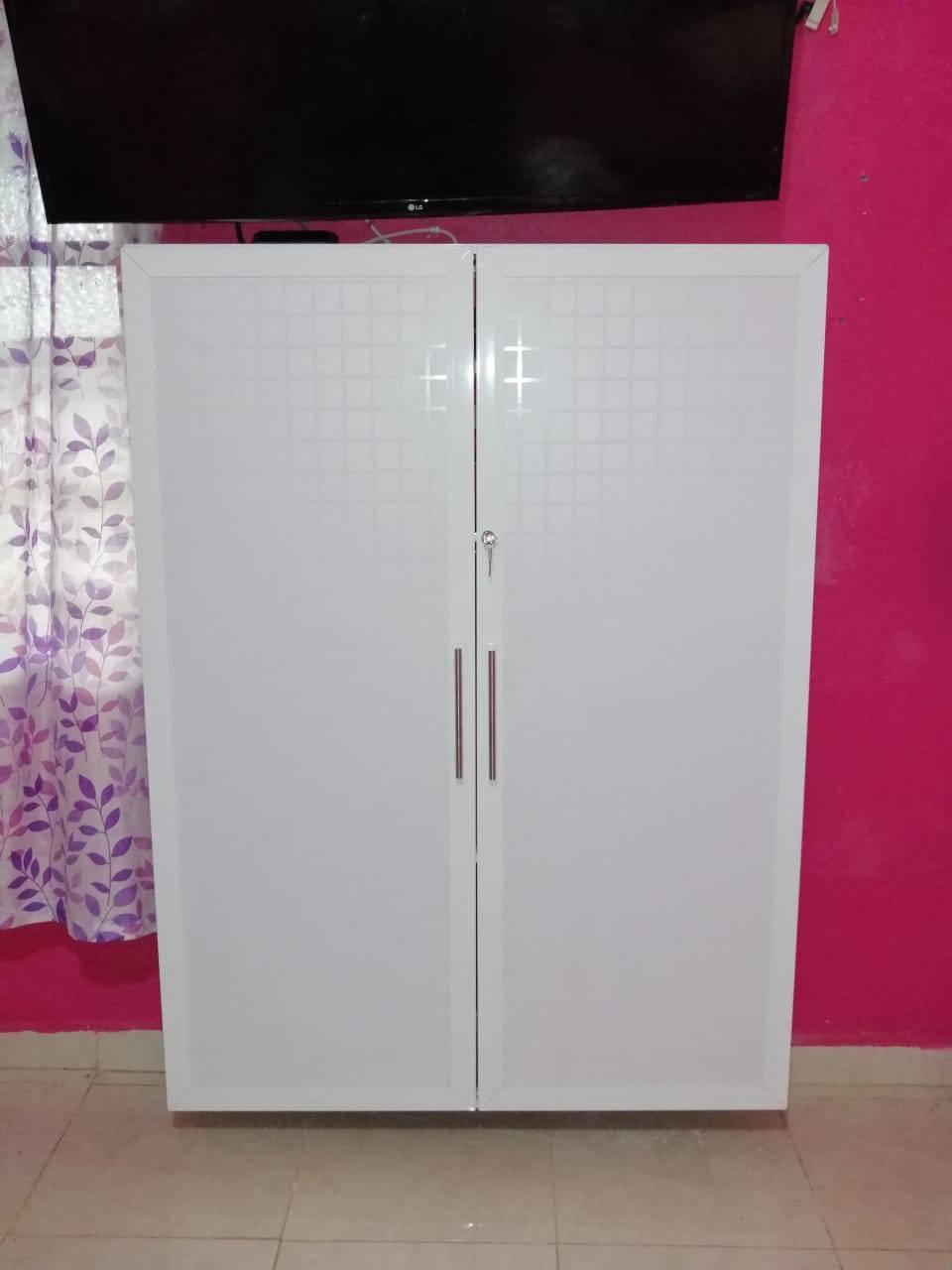 Armario Blanco Mexico Vidrios y Aluminios ProAlum 