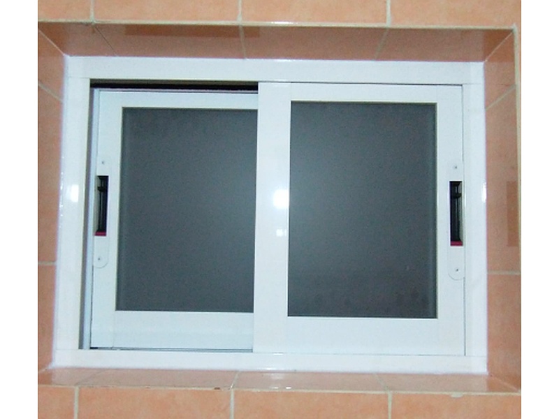 Ventanas en blanco y cristales transparente CDMX ALUMINIO Y VIDRIO - HERRAJES PROGRESO.
