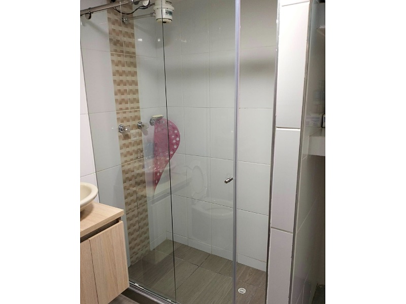 División para baño vidrio templado 6mm MEXICO
