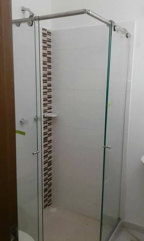 Puerta de Baño de Vidrio Templado México