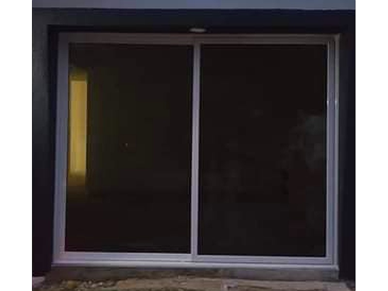Puerta Aluminio Cristal Corrediza Patio México