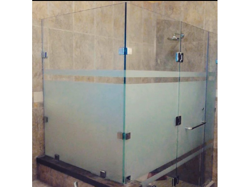 Cancel de vidrio esmerilado para baño Mexico