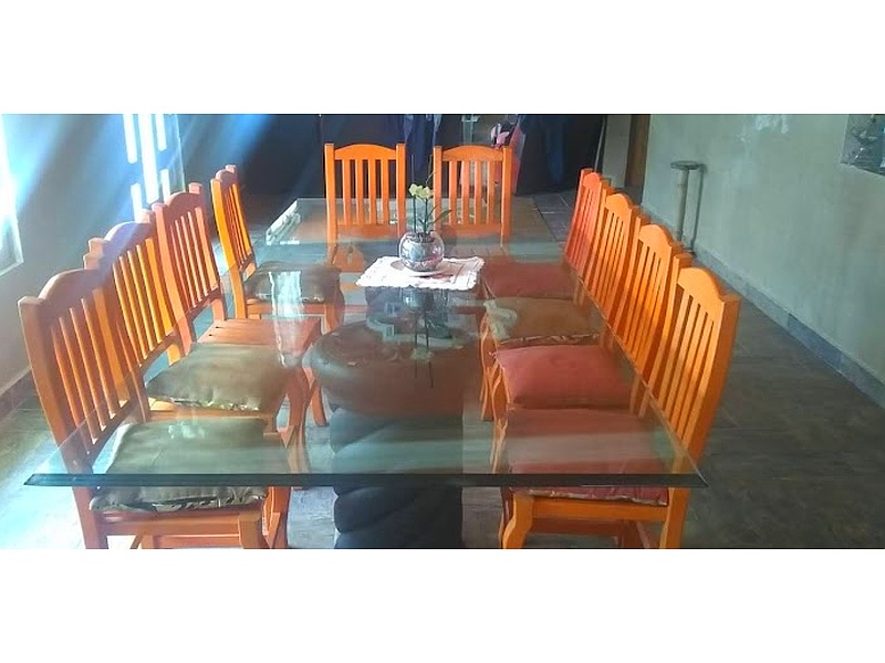 Mesa de comedor de vidrio México