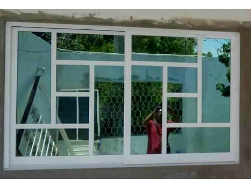 Ventana blanca de aluminio Mexico
