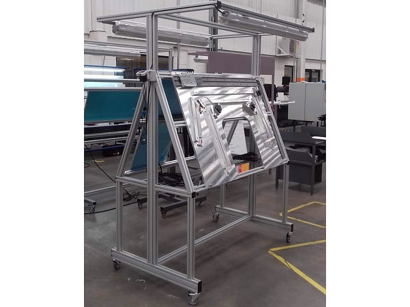 Estructura Aluminio Plateado Mexico
