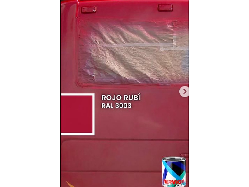 Pintura Nervion Rojo Rubi México