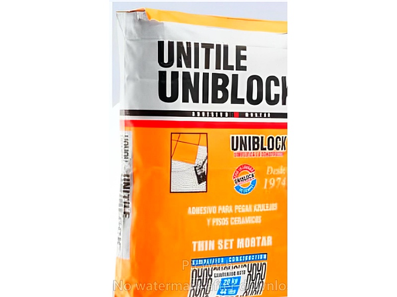 Pagazulejo unitile uniblock 20kg Mexico 