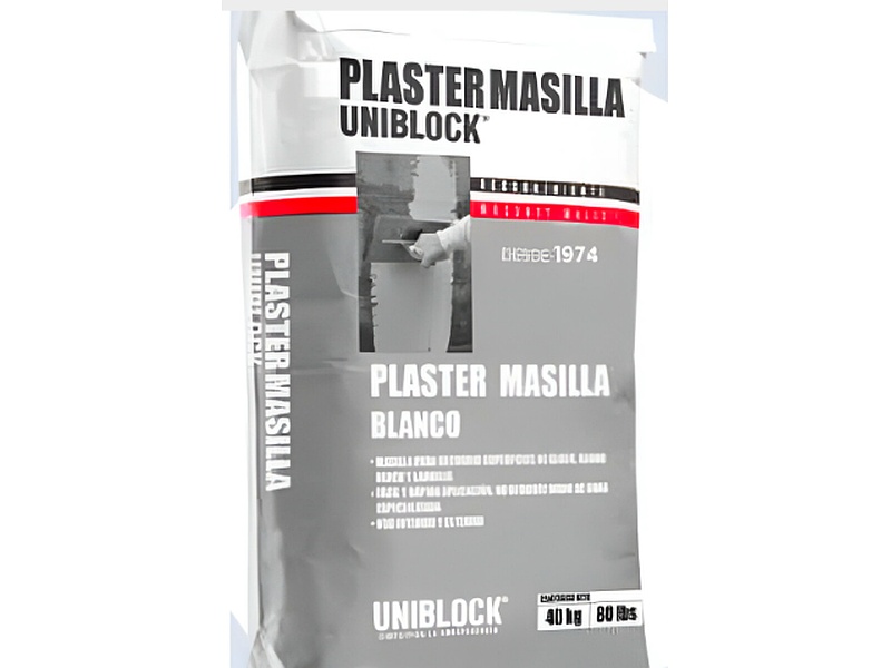 Masilla uniblock  40kg México 